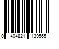 Barcode Image for UPC code 0404821139565