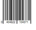 Barcode Image for UPC code 0404822104371