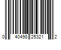 Barcode Image for UPC code 040498253212