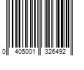 Barcode Image for UPC code 0405001326492