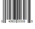 Barcode Image for UPC code 040503003085