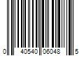 Barcode Image for UPC code 040540060485