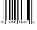 Barcode Image for UPC code 040541147826