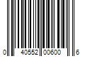 Barcode Image for UPC code 040552006006