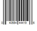 Barcode Image for UPC code 040554444196