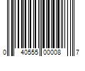 Barcode Image for UPC code 040555000087