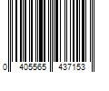 Barcode Image for UPC code 0405565437153