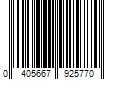 Barcode Image for UPC code 0405667925770