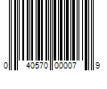 Barcode Image for UPC code 040570000079