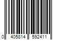 Barcode Image for UPC code 0405814592411