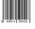 Barcode Image for UPC code 0405814592428