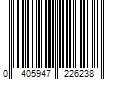 Barcode Image for UPC code 0405947226238