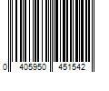 Barcode Image for UPC code 0405950451542