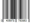 Barcode Image for UPC code 0405978750863