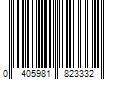 Barcode Image for UPC code 0405981823332