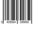 Barcode Image for UPC code 0405984399650