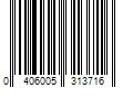 Barcode Image for UPC code 0406005313716