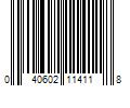 Barcode Image for UPC code 040602114118