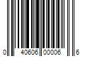 Barcode Image for UPC code 040606000066