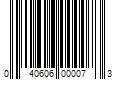 Barcode Image for UPC code 040606000073