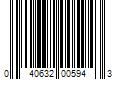 Barcode Image for UPC code 040632005943