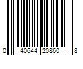 Barcode Image for UPC code 040644208608