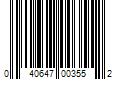 Barcode Image for UPC code 040647003552