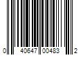 Barcode Image for UPC code 040647004832