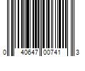 Barcode Image for UPC code 040647007413