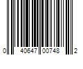 Barcode Image for UPC code 040647007482