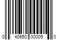 Barcode Image for UPC code 040650000050