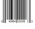 Barcode Image for UPC code 040654000063