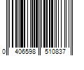 Barcode Image for UPC code 0406598510837