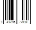 Barcode Image for UPC code 0406631779603