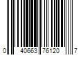 Barcode Image for UPC code 040663761207