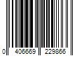 Barcode Image for UPC code 0406669229866