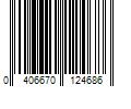 Barcode Image for UPC code 0406670124686