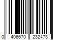 Barcode Image for UPC code 0406670232473