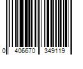 Barcode Image for UPC code 0406670349119