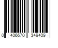 Barcode Image for UPC code 0406670349409