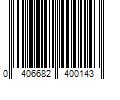 Barcode Image for UPC code 0406682400143