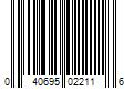 Barcode Image for UPC code 040695022116