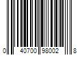 Barcode Image for UPC code 040700980028