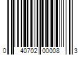 Barcode Image for UPC code 040702000083