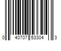 Barcode Image for UPC code 040707533043