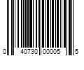 Barcode Image for UPC code 040730000055