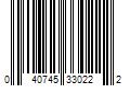 Barcode Image for UPC code 040745330222