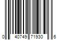 Barcode Image for UPC code 040749719306