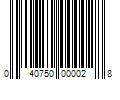 Barcode Image for UPC code 040750000028