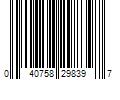 Barcode Image for UPC code 040758298397